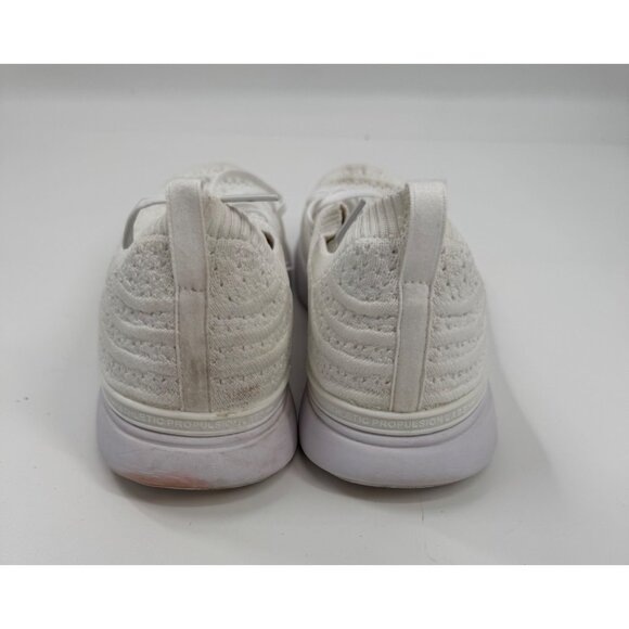 Athletic Propulsion Labs Techloom Wave White Knit Running Shoes Size 9 - Picture 4 of 10